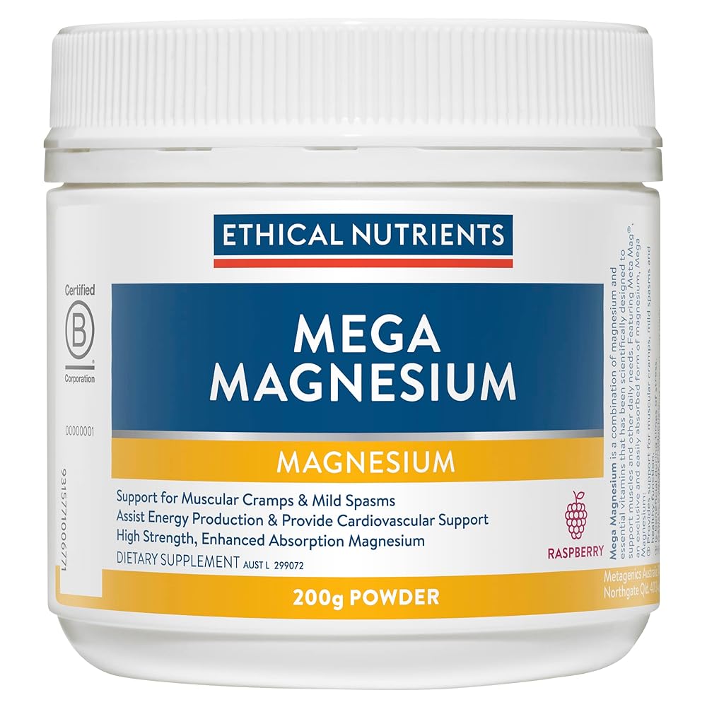 Ethical Nutrients Mega Magnesium Raspbe...