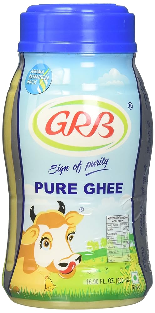 GRB Pure Cow Ghee, 500 ml
