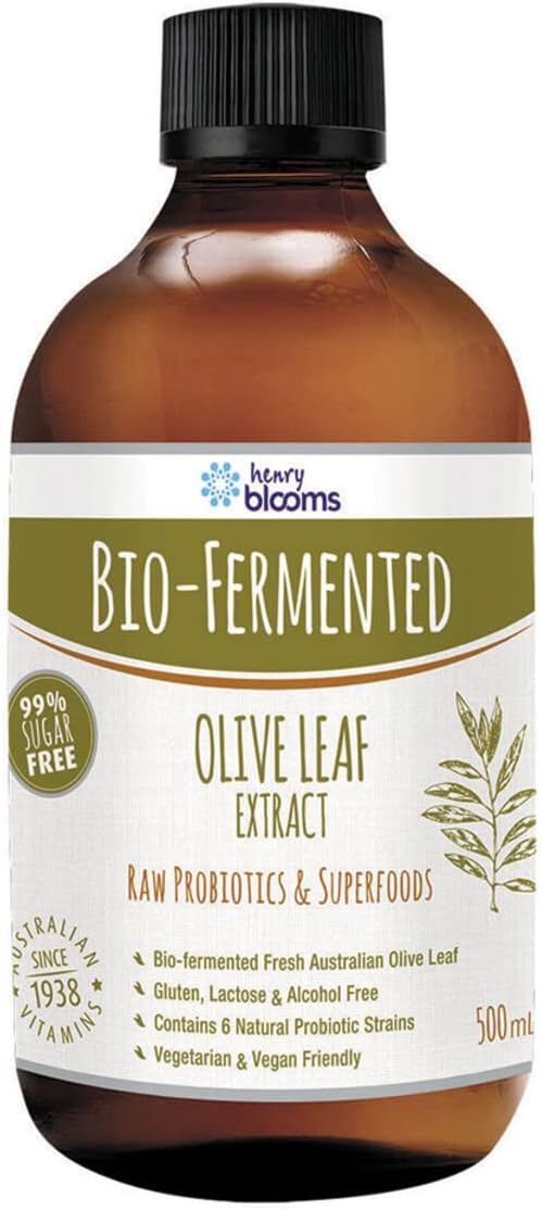 Henry Blooms Probiotic Olive Leaf Extract