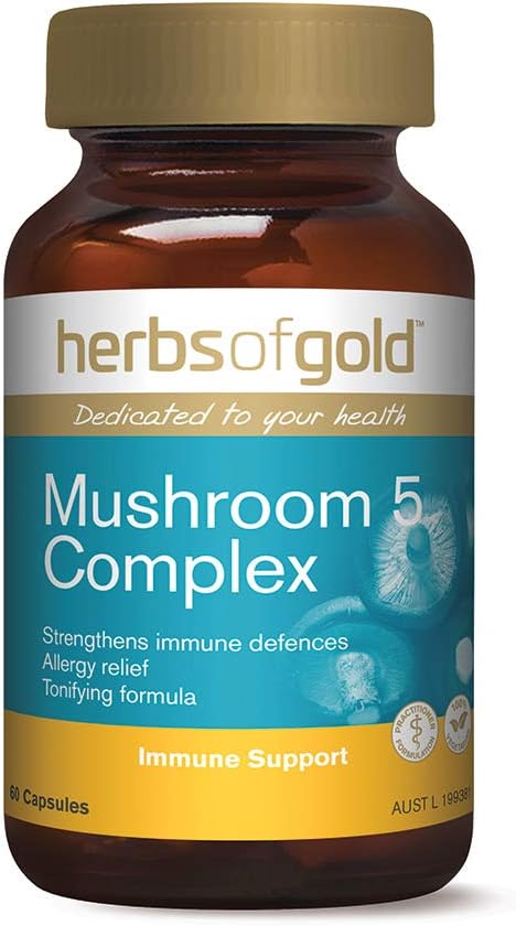 Herbs of Gold Mushroom 5 Capsules