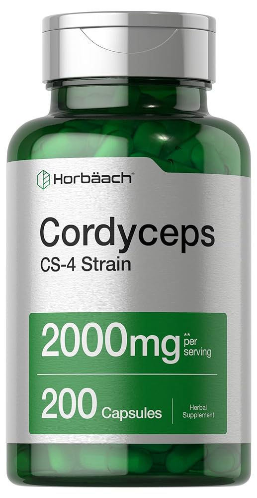 Horbaach Cordyceps Capsules 2000mg