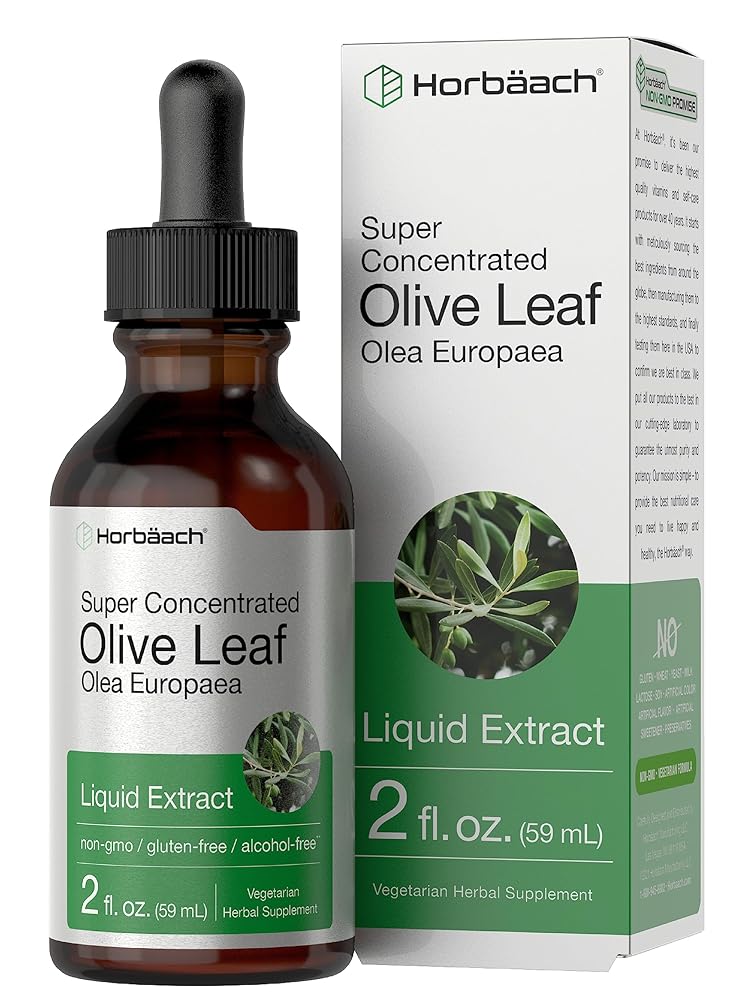 Horbaach Olive Leaf Extract Liquid