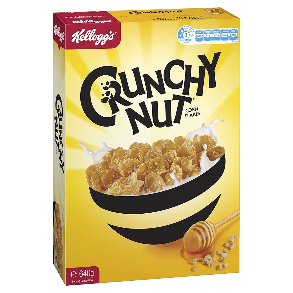 Kellogg’s Crunchy Nut Corn Flakes...