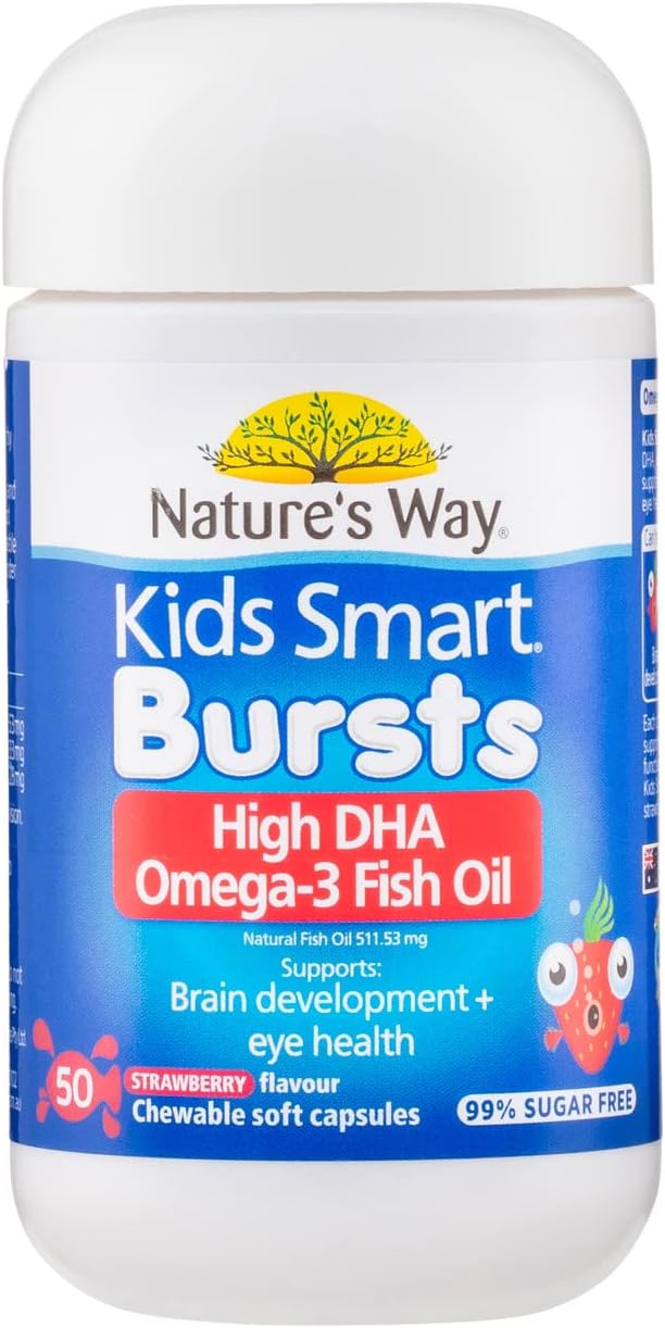 Kids Smart Omega-3 Strawberry Fish Oil