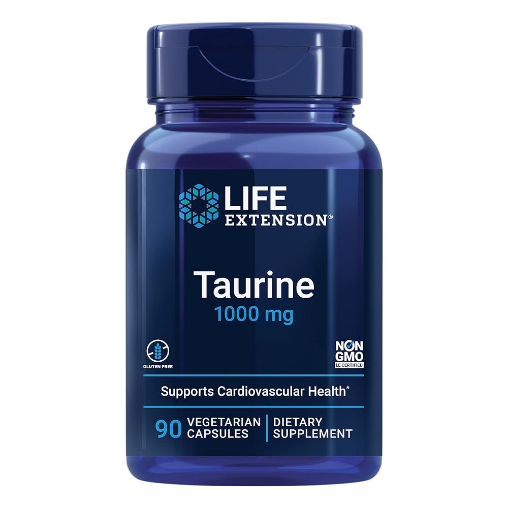 Life Extension Taurine 1000mg Capsules
