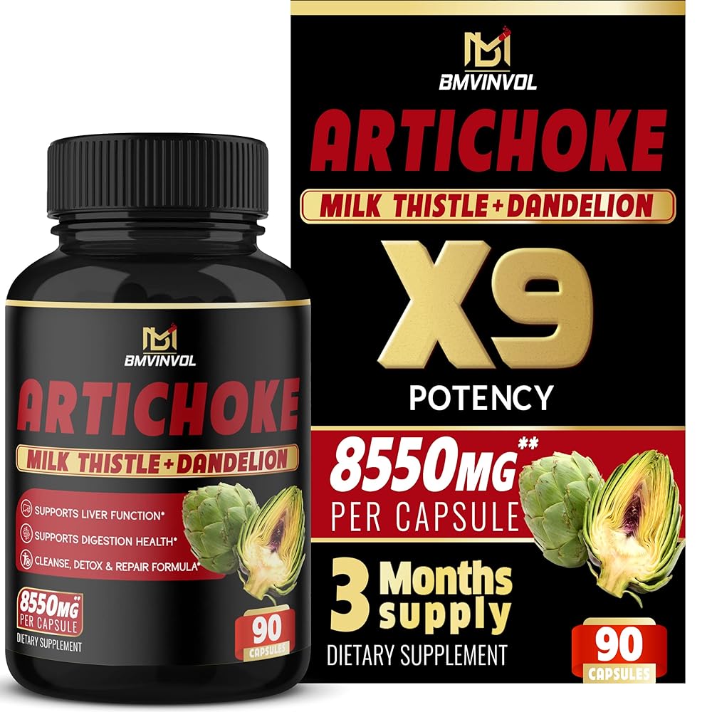 Liver Support Capsules with Artichoke, ...