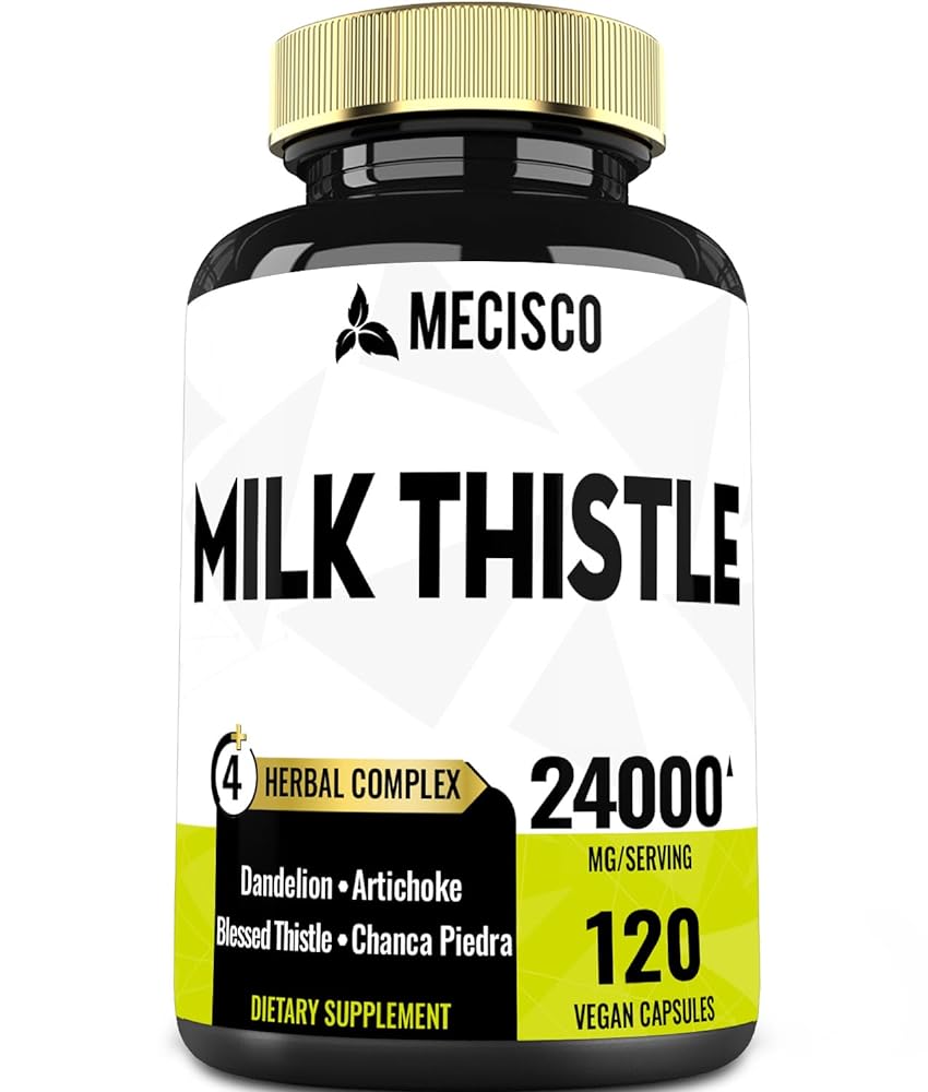 Milk Thistle 5in1 Supplement – 24...
