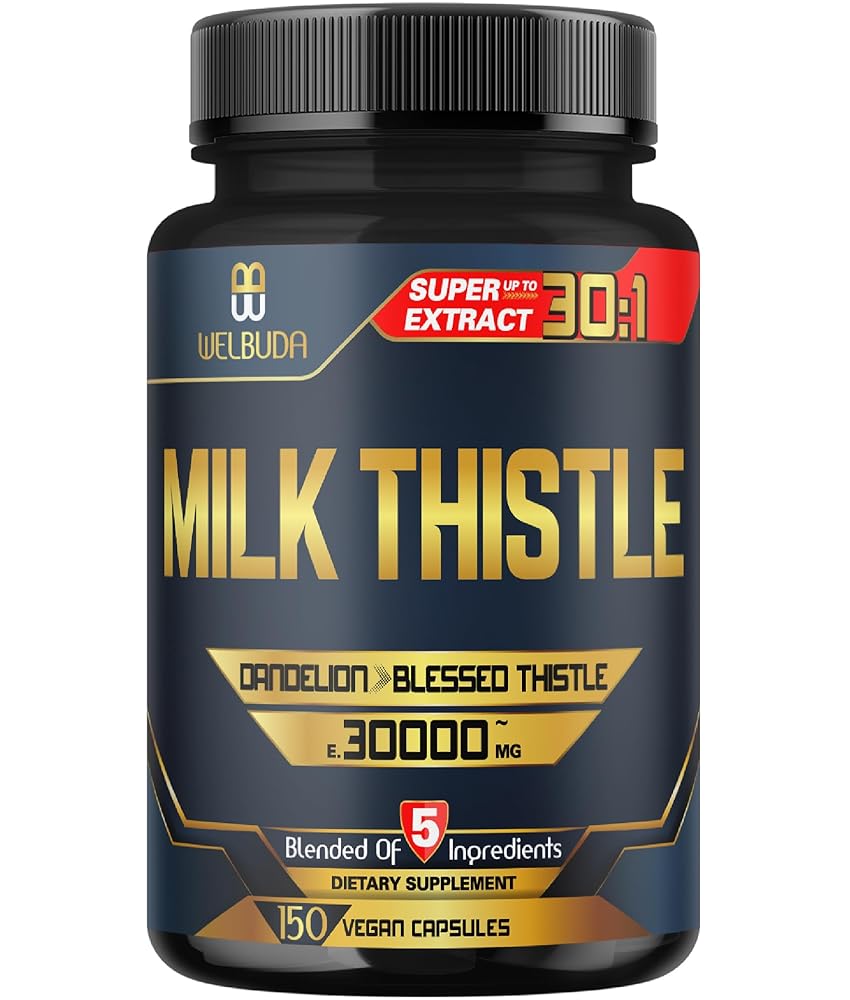 Milk Thistle Supplement with Added Herb...