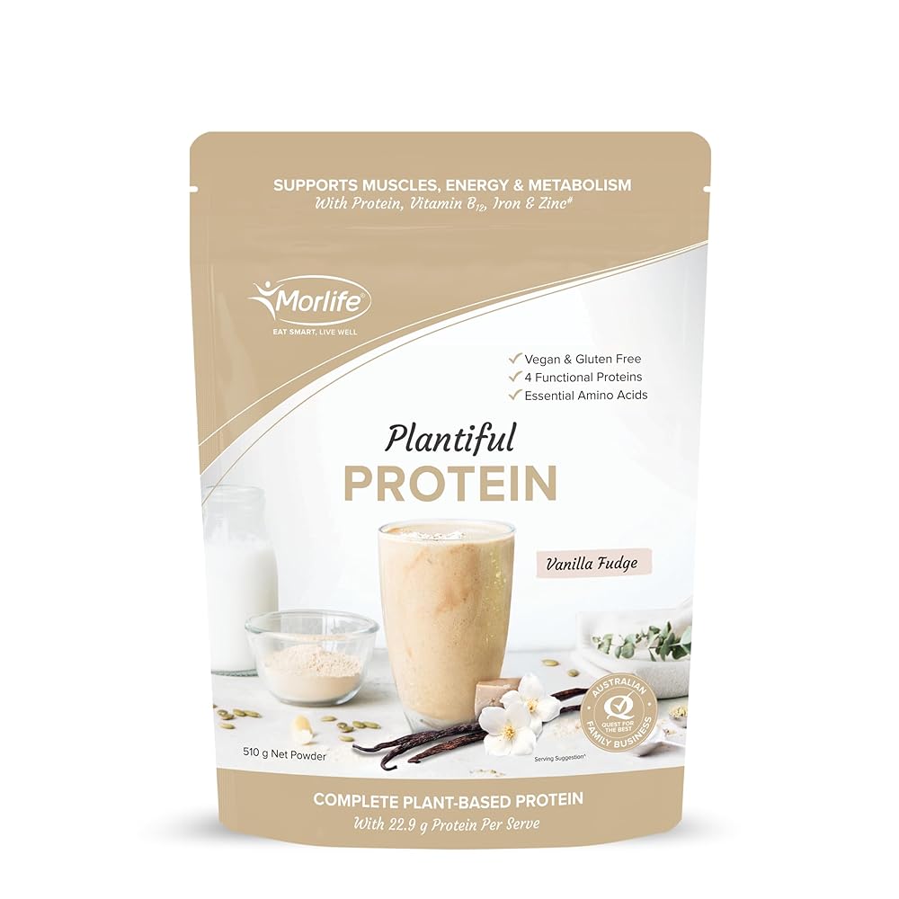 Morlife Plantiful Vegan Protein Powder ...