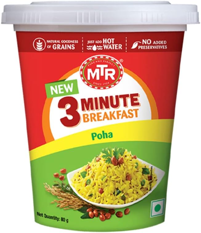 MTR Poha Cup, 80 g