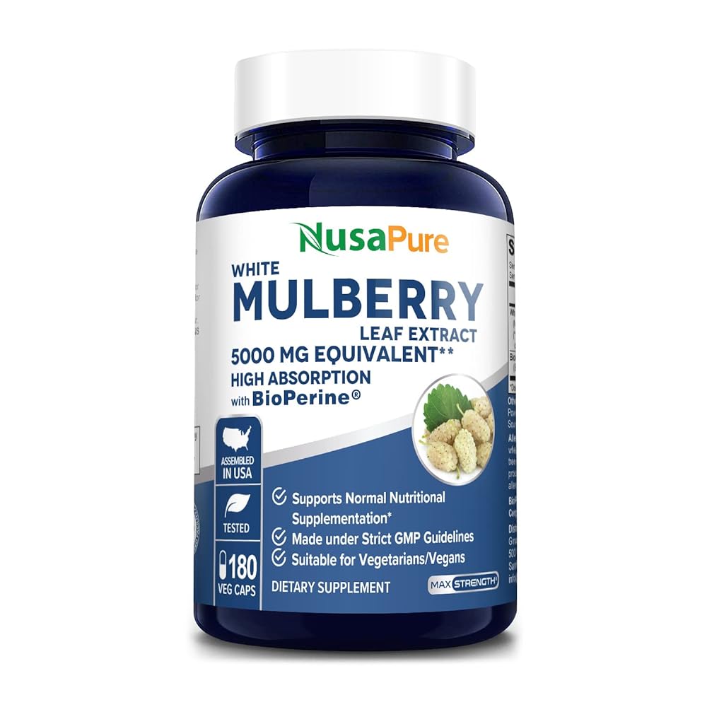 Mulberry Leaf Extract 2500mg Capsules