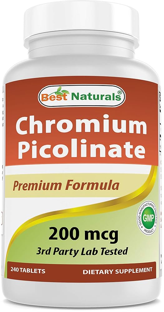 Naturals Chromium Picolinate 240 Count ...