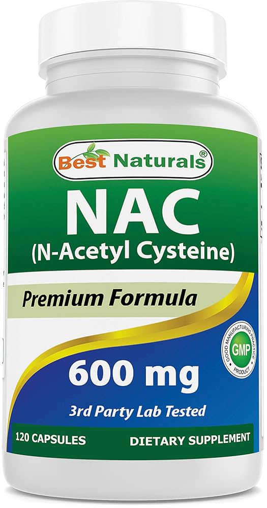 Naturals NAC 600mg Capsules – Ant...