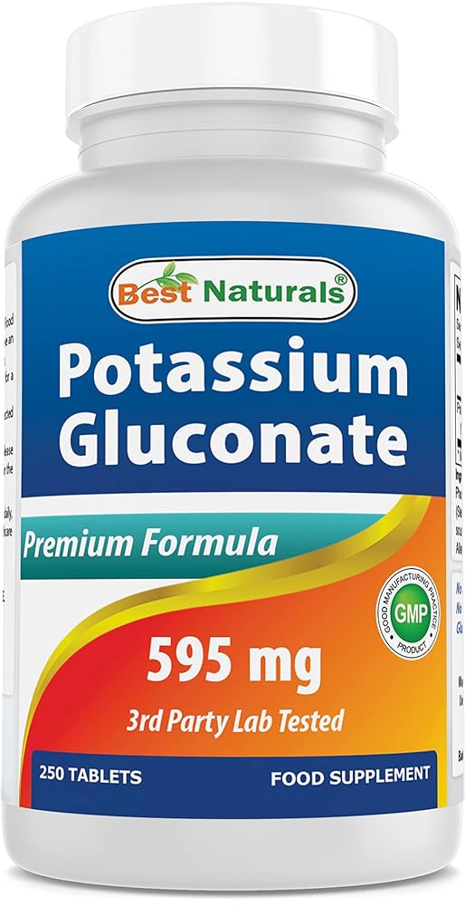 Naturals Potassium Gluconate 250 Count ...