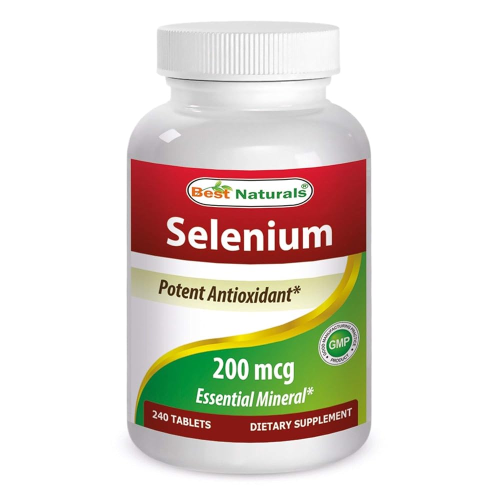 Naturals Selenium 200 mcg, 240 Count