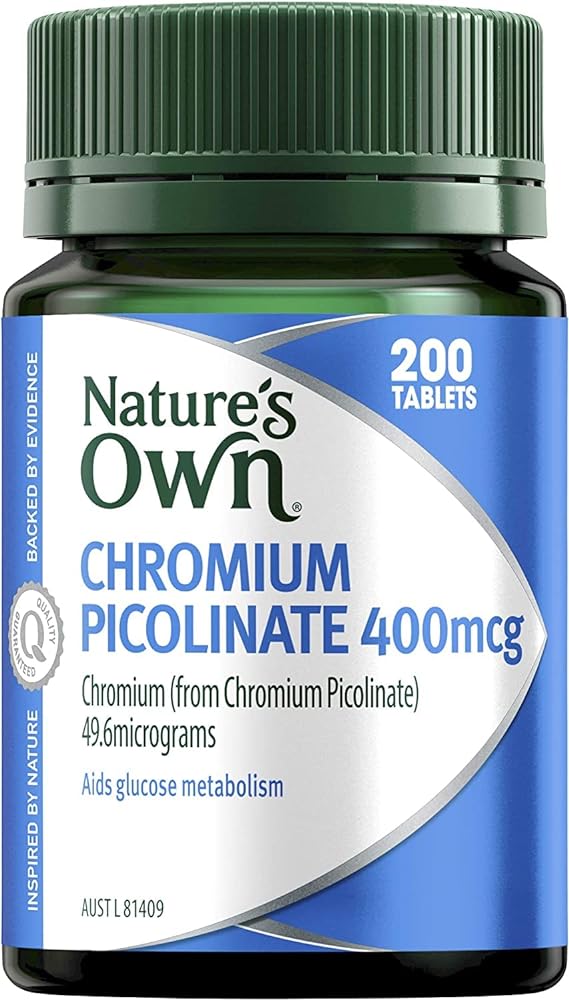 Nature’s Own Chromium Picolinate ...