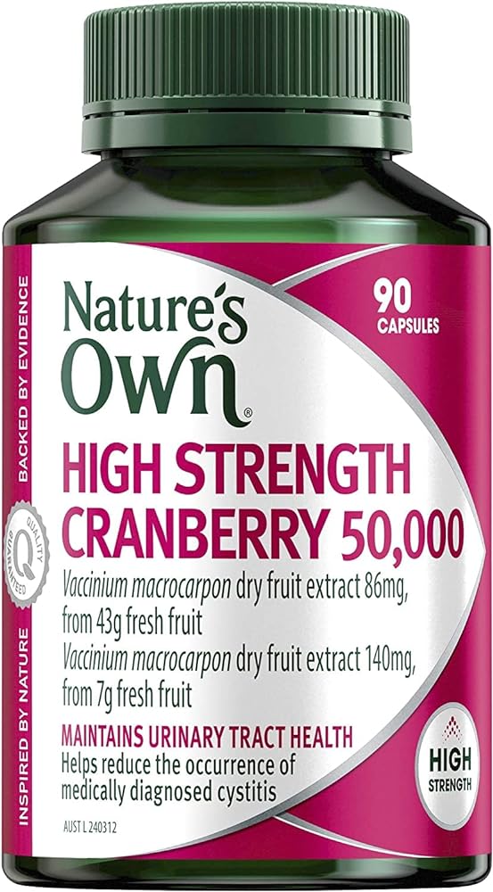 Nature’s Own Cranberry 50,000 Cap...