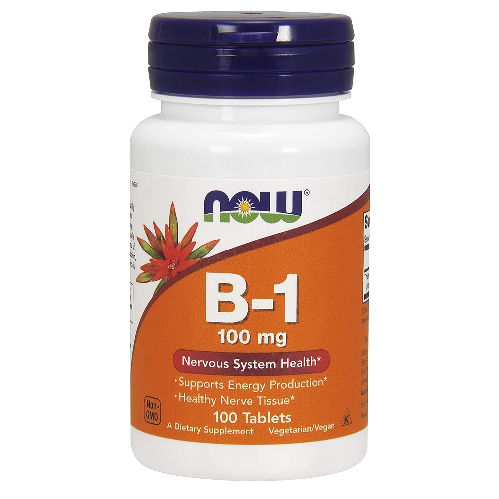 NOW Foods B1 100Mg, 100 Count