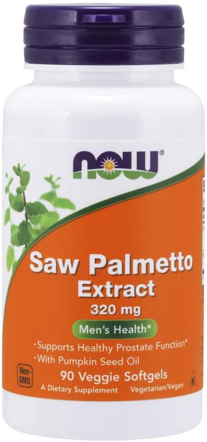 NOW Saw Palmetto Softgels, 90ct
