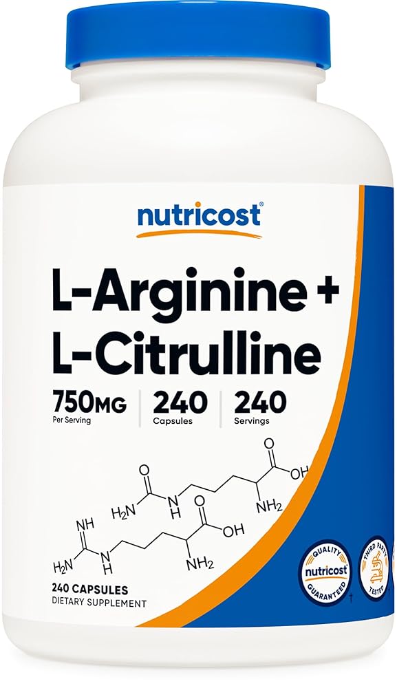 Nutricost L-Arginine L-Citrulline Compl...