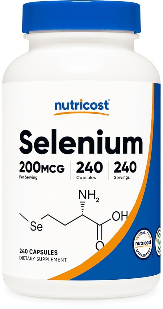 Nutricost L-Selenomethionine 240 Capsules