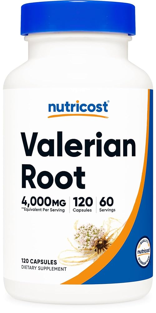 Nutricost Valerian Root Capsules –...