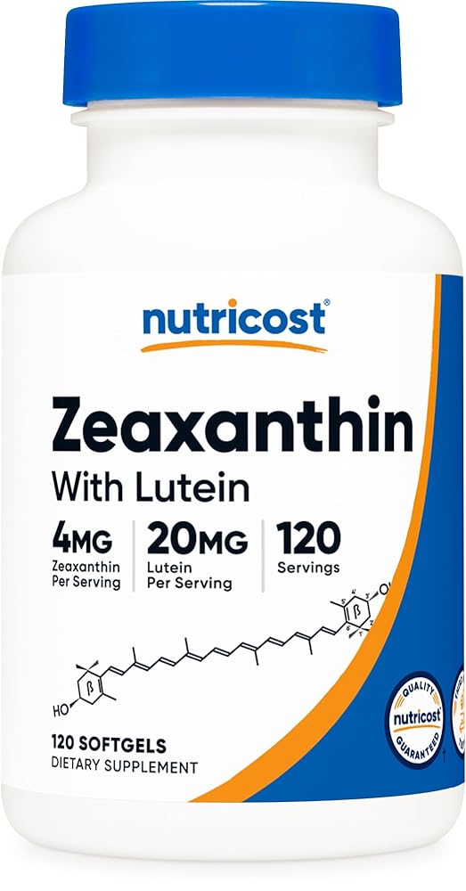 Nutricost Zeaxanthin with Lutein Softgels