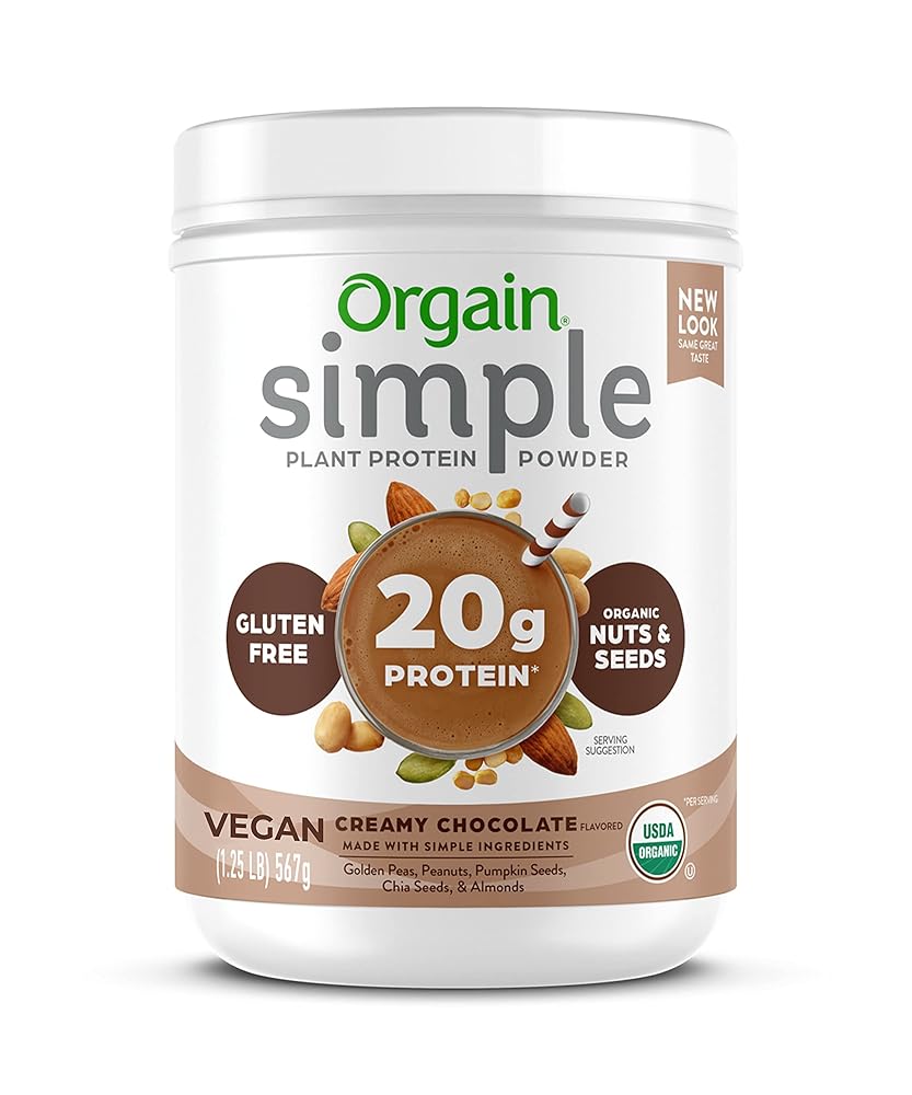 Orgain Organic Vegan Protein Powder ...