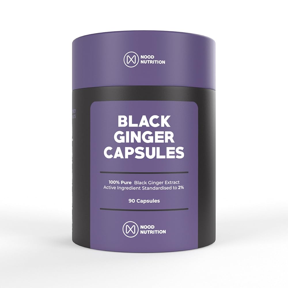 Organic Black Ginger Capsules – 90ct