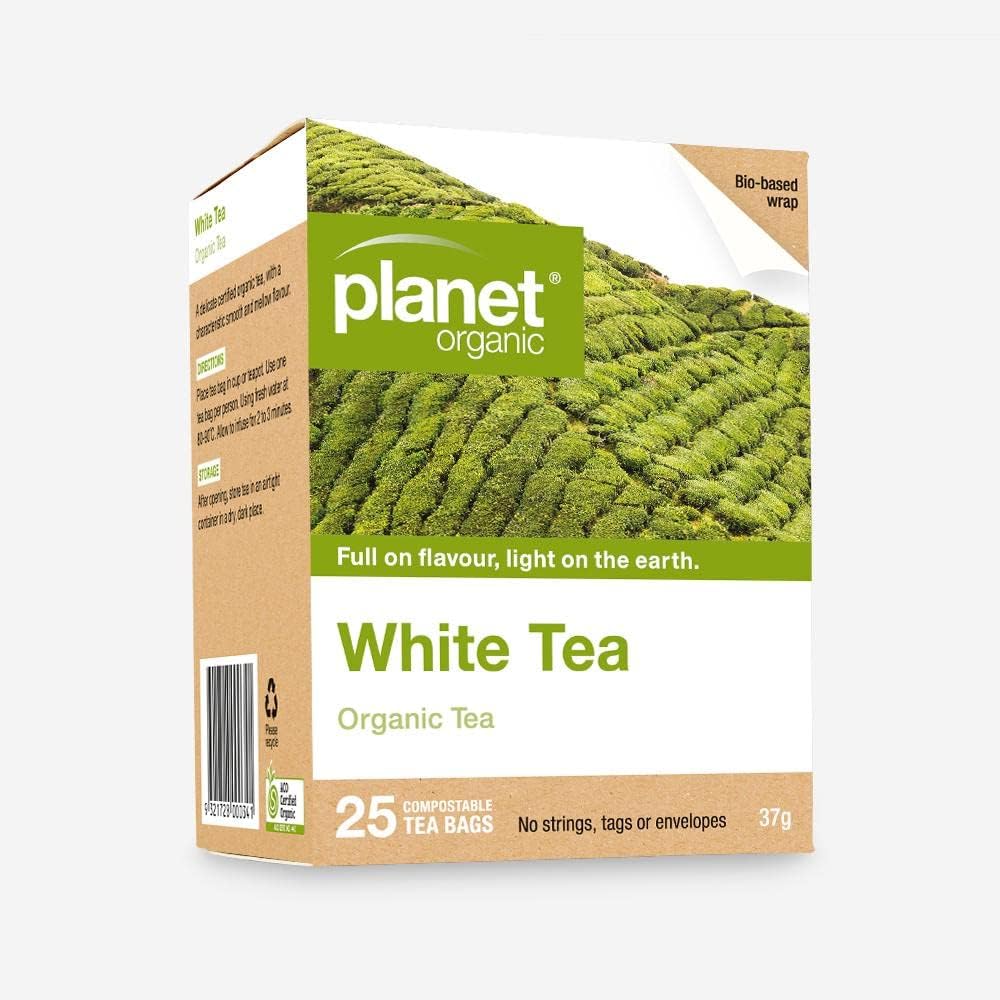 Organic White Tea, 25 Teabags