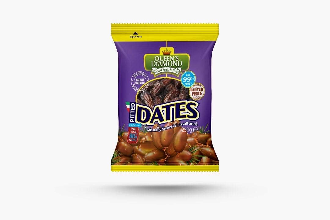 Ostindo Pitted Dates, 8 x 250g