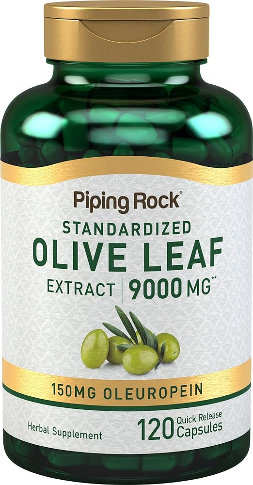 Piping Rock Olive Leaf Extract Capsules