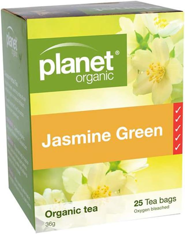 Planet Organic Jasmine Green Tea Bags