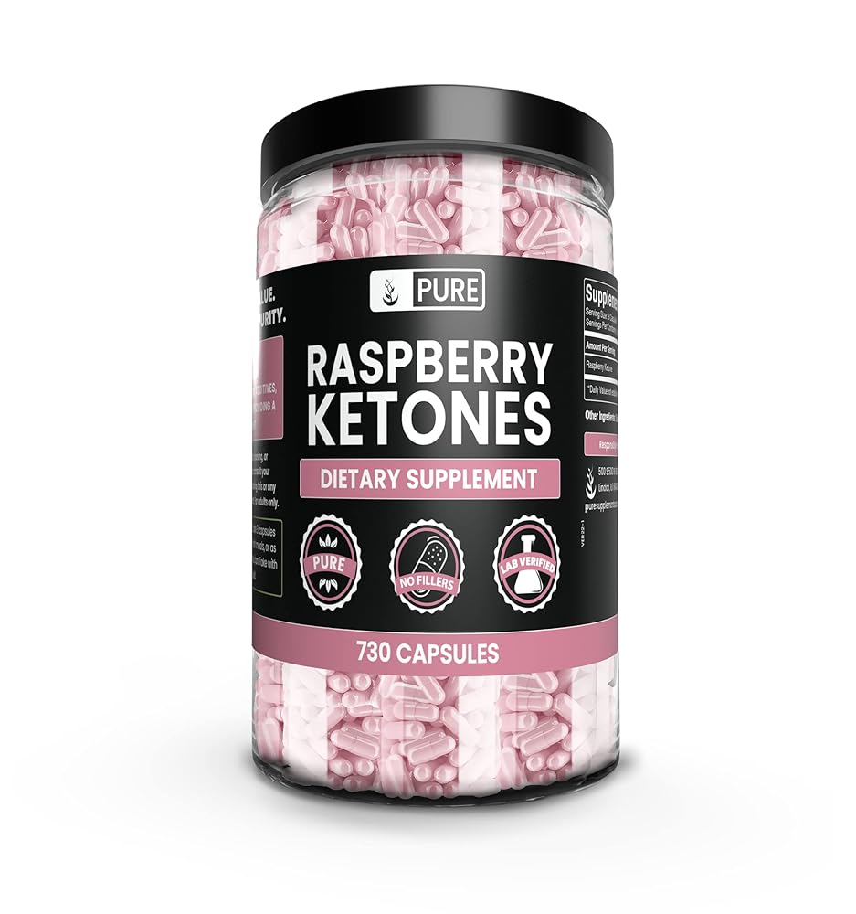 Pure Raspberry Ketone, 730 Capsules, An...