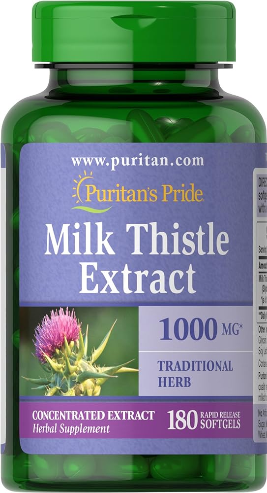 Puritans Pride Milk Thistle Extract Sof...