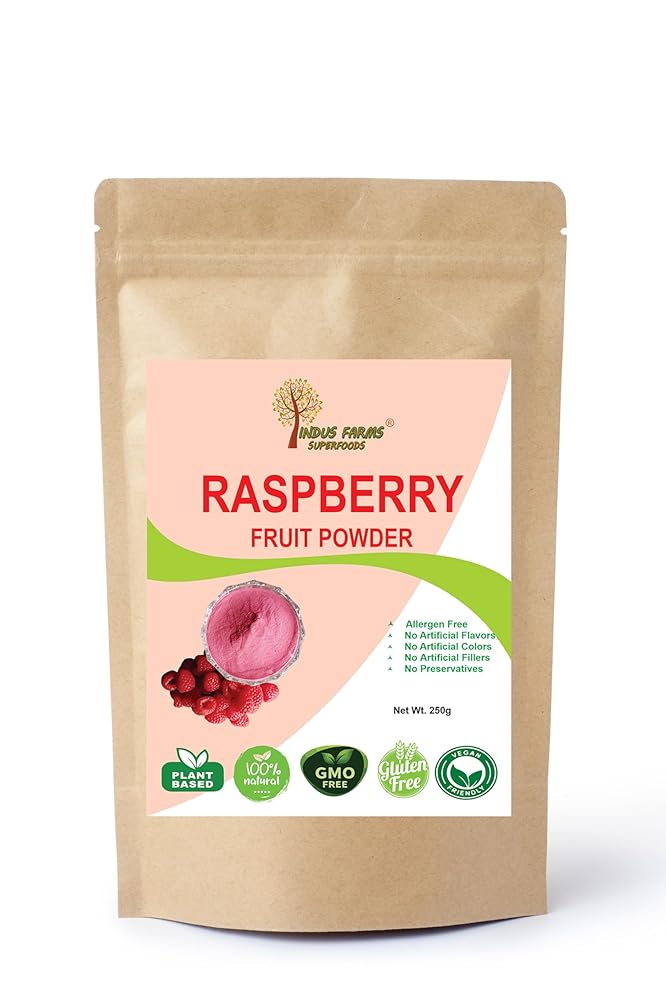 Raspberry Fruit Powder 250g: Vegan &...