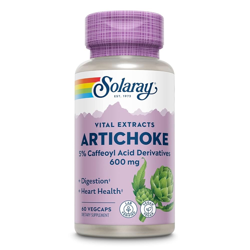 Solaray Artichoke Leaf Extract, 60 Count
