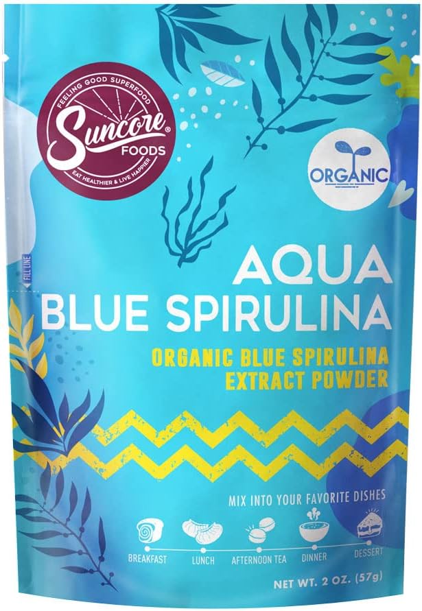 Suncore Aqua Blue Spirulina Powder
