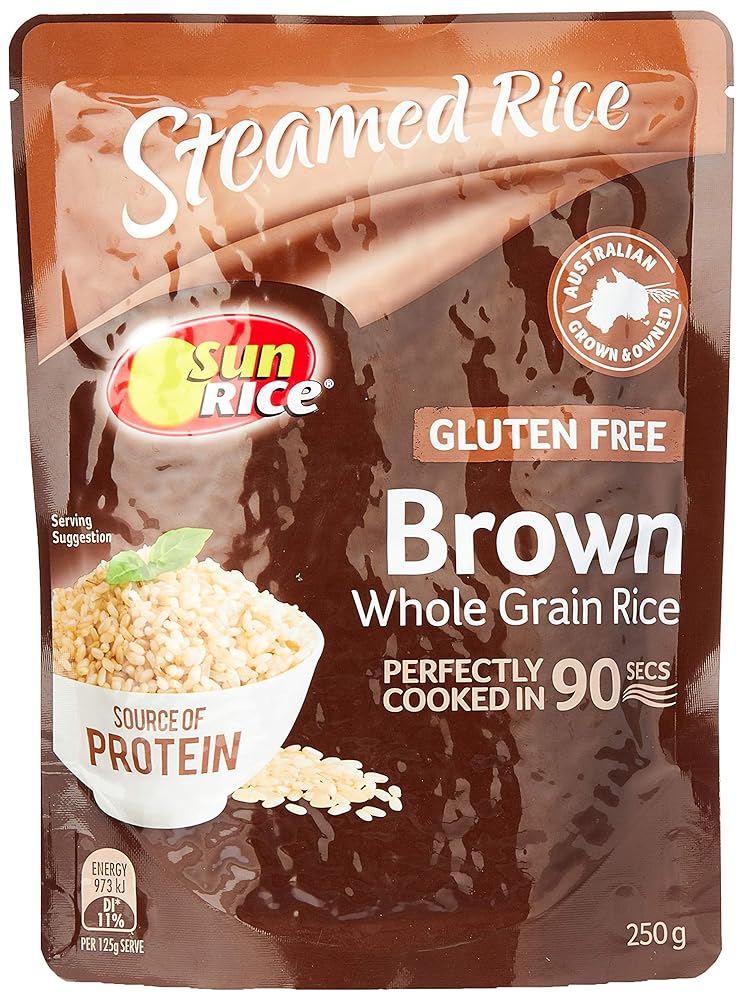 Sun Rice Brown Rice, 250g