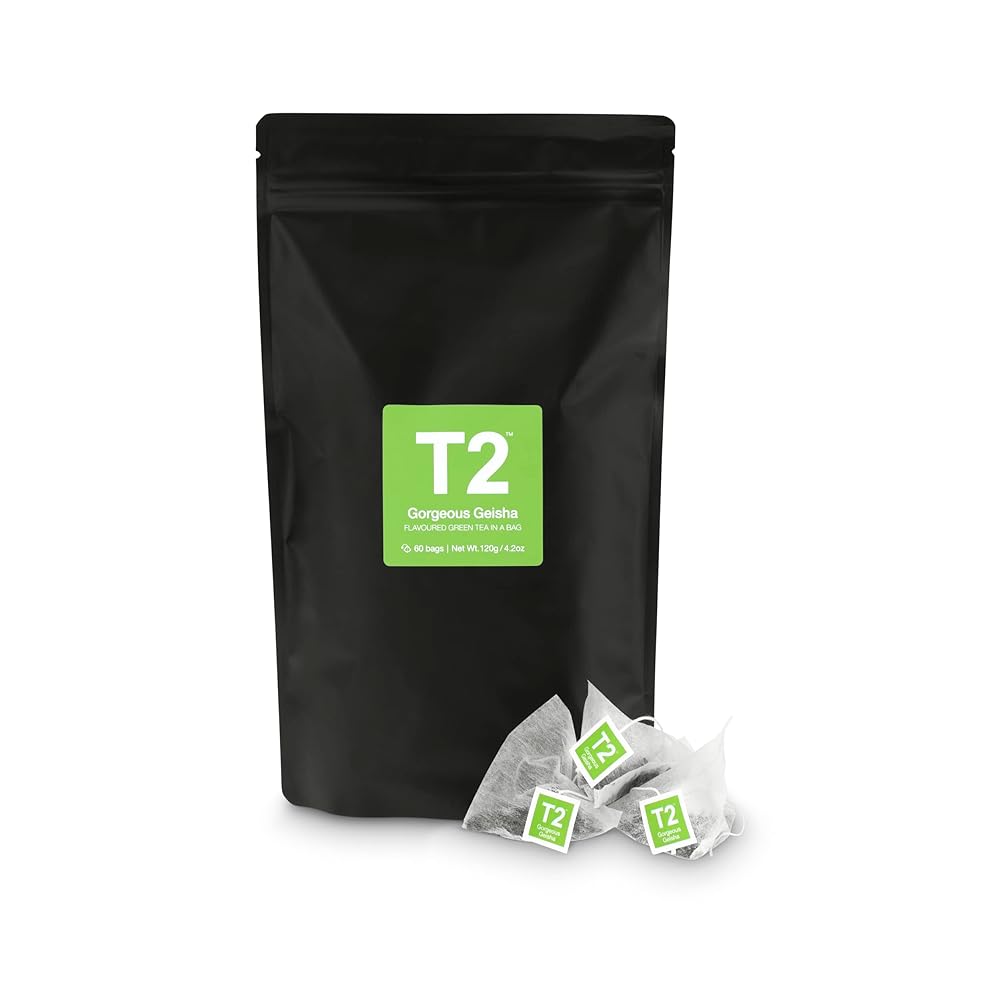 T2 Gorgeous Geisha Green Tea Bags