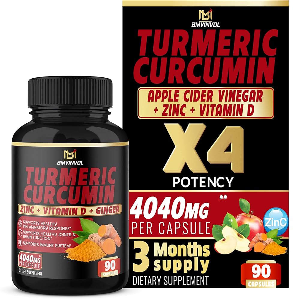 Turmeric Curcumin 4040 mg Supplement