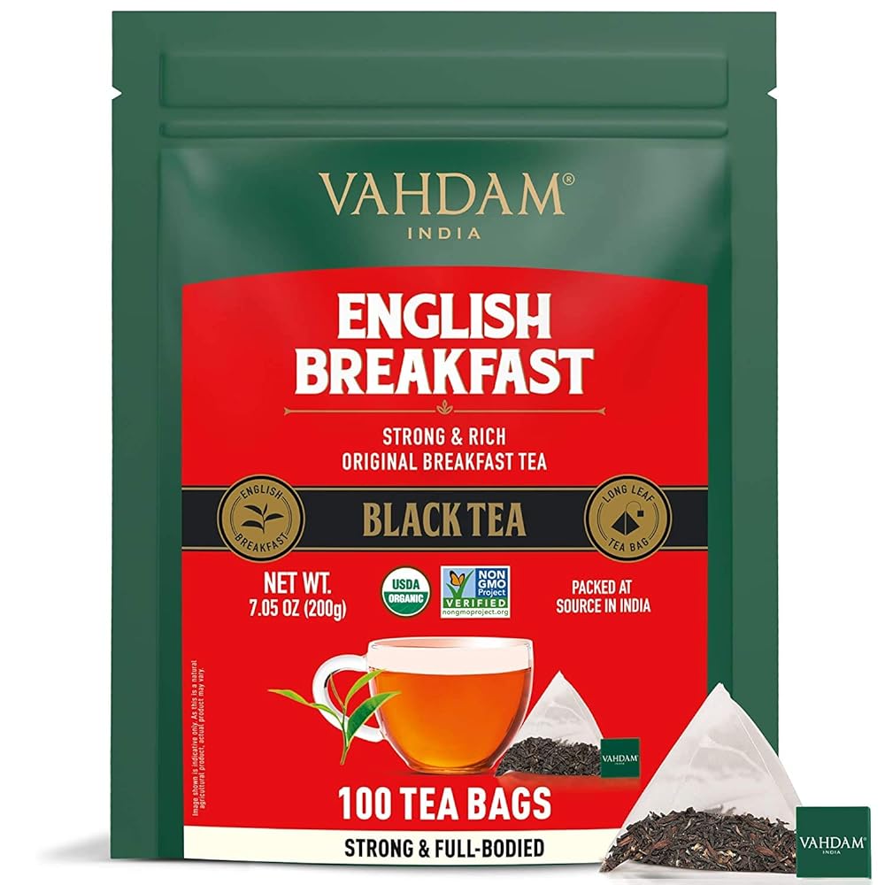 VAHDAM Organic English Breakfast Tea &#...