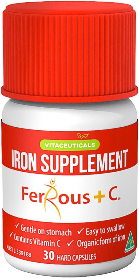 Vitaceuticals Ferrous + C Iron Capsules