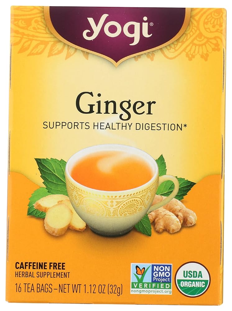 Yogi Herbal Tea Bags – Ginger, 16pk