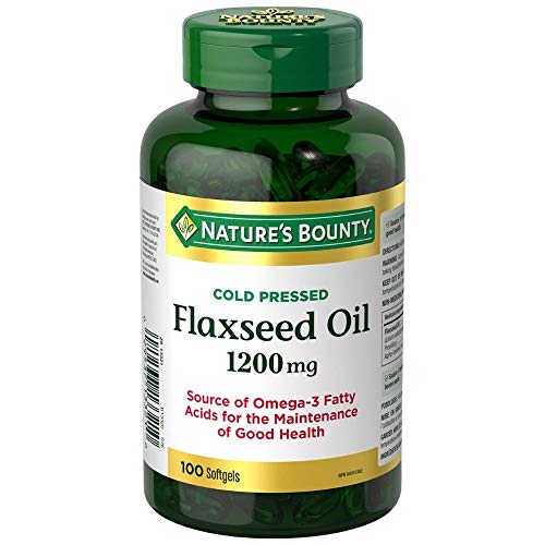Nature’s Bounty Flaxseed Oil Pills