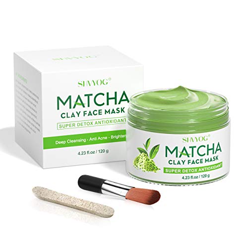 SHVYOG Green Tea Matcha Clay Face Mask