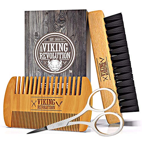 Viking Revolution Beard Comb & Bea...