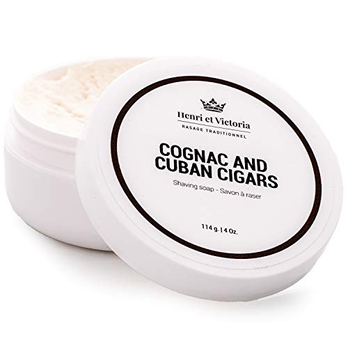 Cognac and Cuban Cigars Shaving Soap
