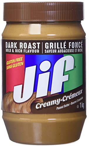 Jif Dark Roast Creamy Peanut Butter, Sm...