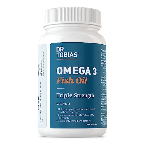 Dr. Tobias Omega 3 Fish Oil – Triple St...